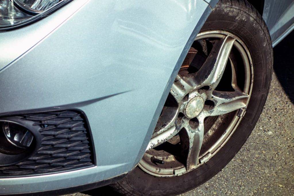 Pitted Alloy Wheels
